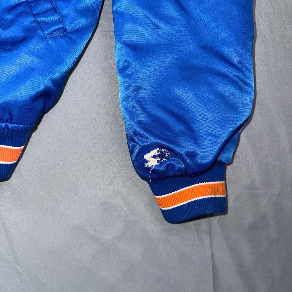 Vintage Starter New York Mets MLB Satin Bomber Jacket Size Large - Picture 7 of 11